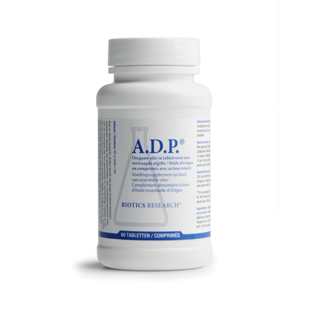 Biotics Research ADP oregano essential oil 60 Tablets