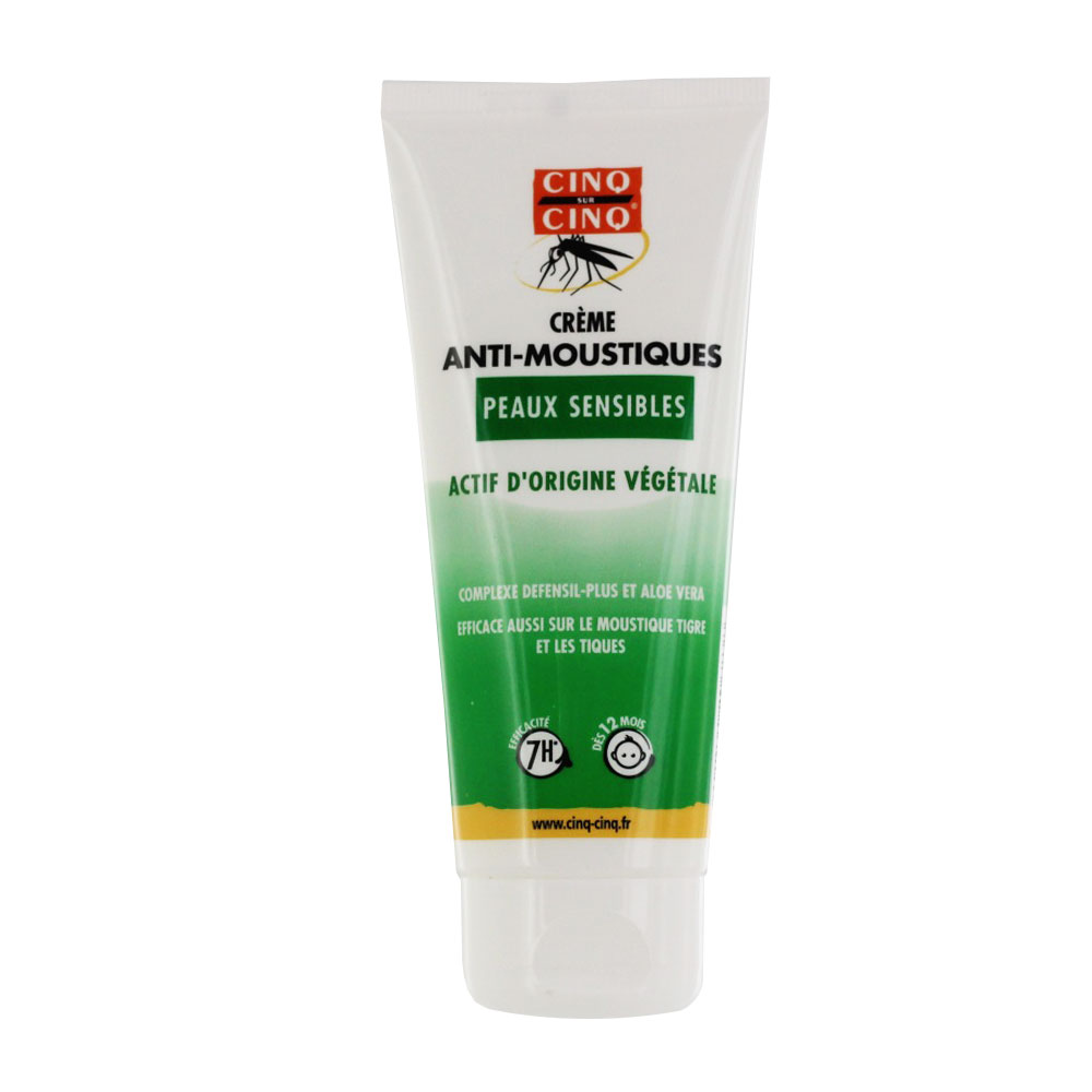 Cinq Sur Cinq Anti-mosquito cream for sensitive skin from 12 months 100 ml