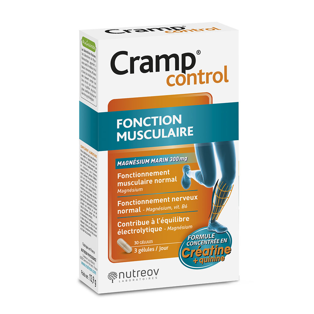 Nutreov Cramp Control Muscle Function 30 Gelules