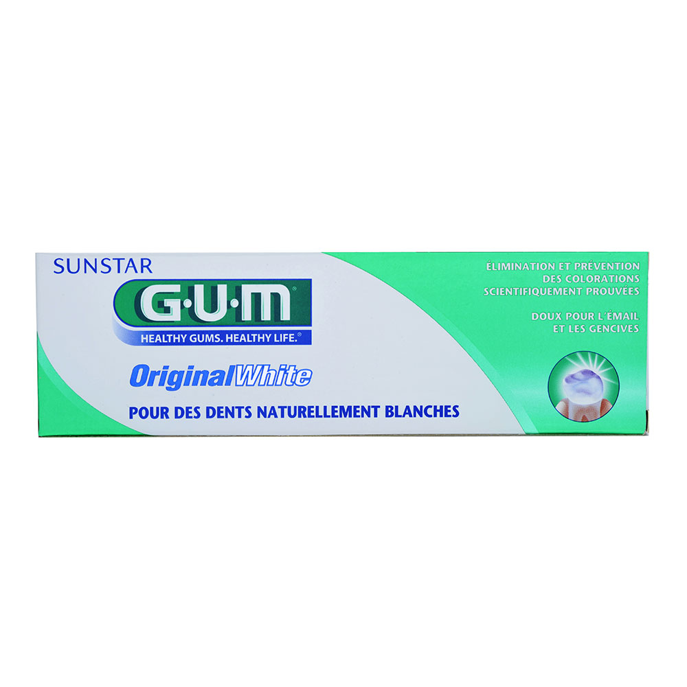 Gum Original White Original White Anti Stain Toothpaste 75ml