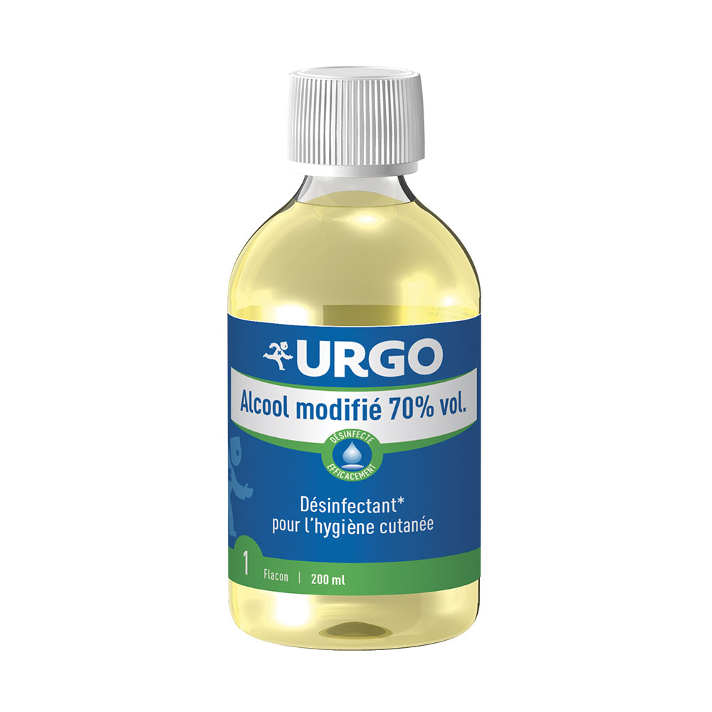 Urgo Alcohol Modifies 70% Vol 200ml