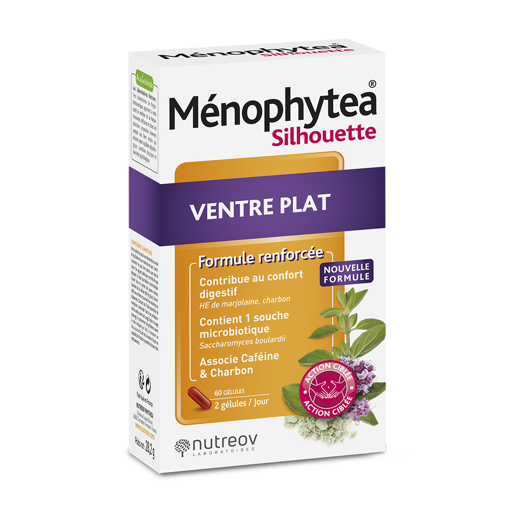 Ménophytea Menophytea silhouette Flat stomach 60 capsules
