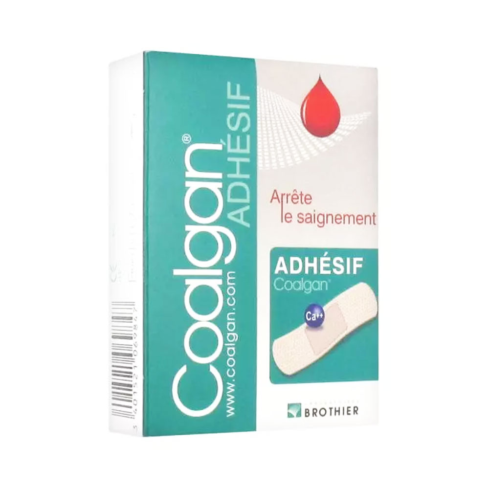 Brothier Coalgan Haemostatic Plasters Adhesive x12