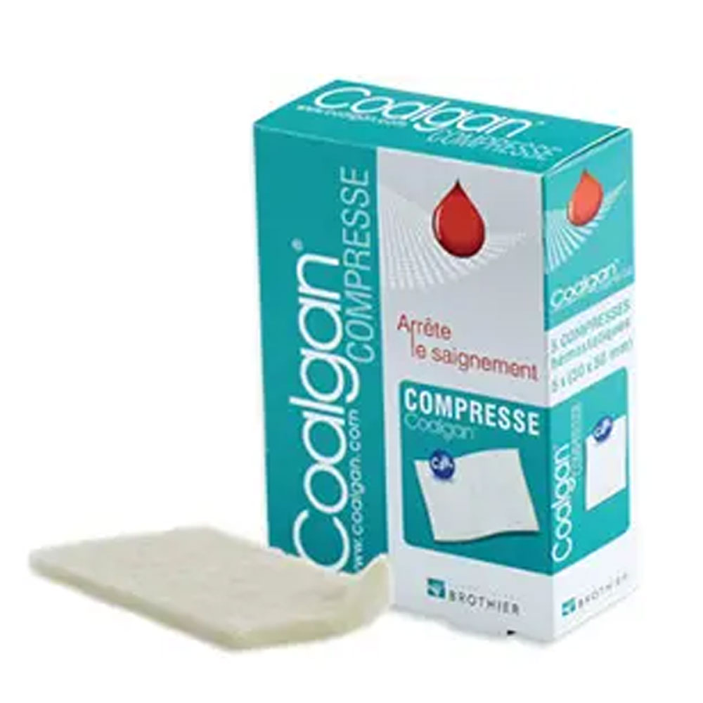 Brothier Coalgan Haemostatic bandages x5