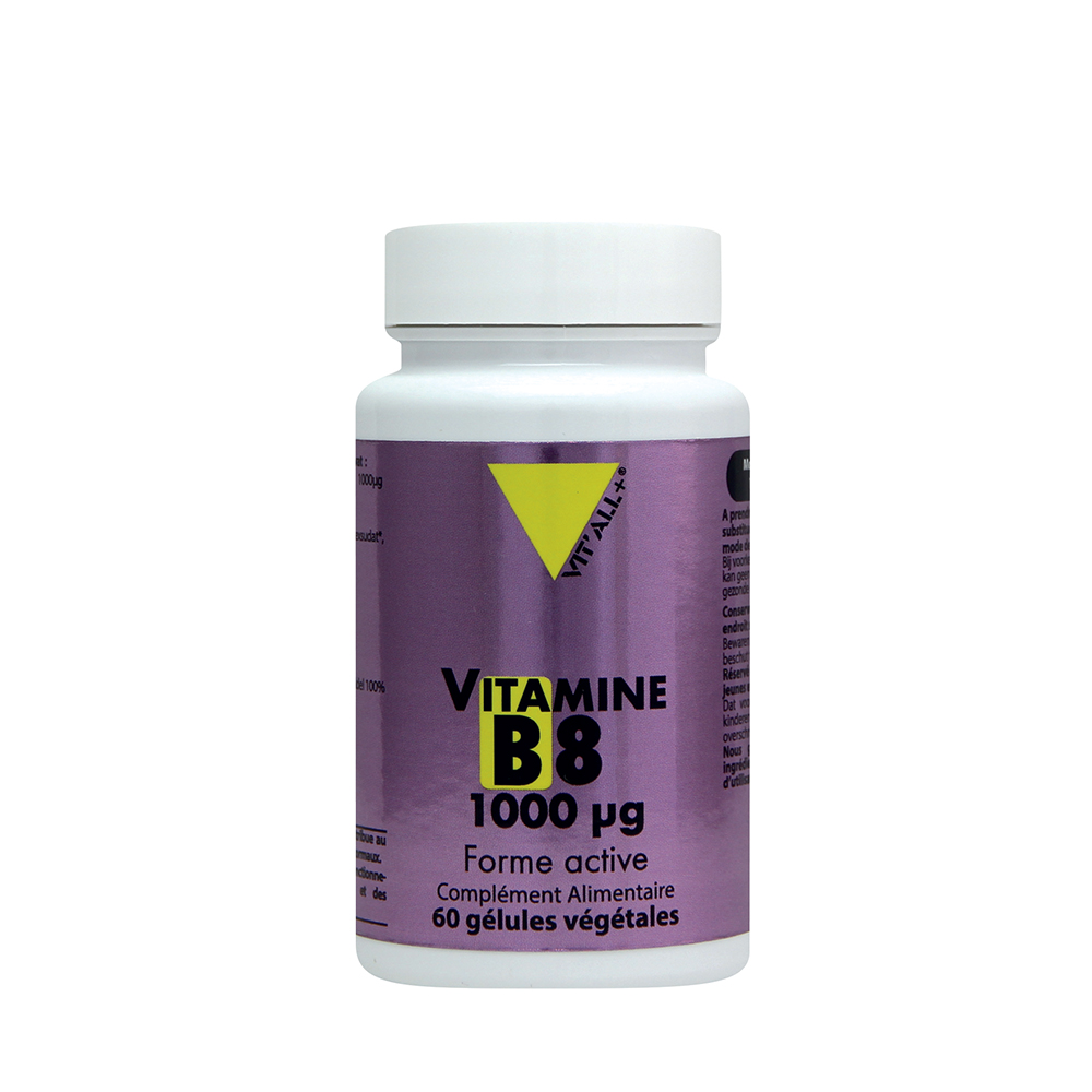 Vit'All+ VITAMIN B8 - 1000µg 60 capsules