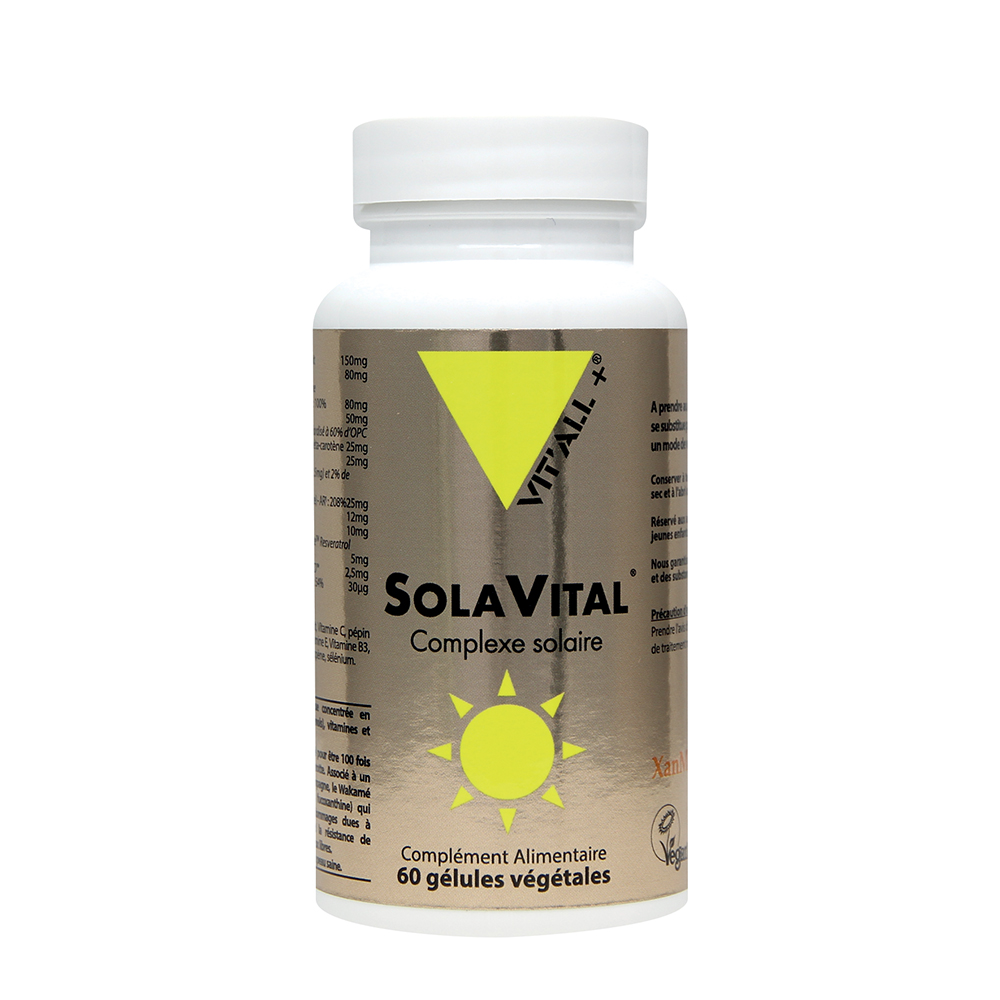 Vit'All+ + Sola Vital X 60 Scored Tablets 60 gélules végétales