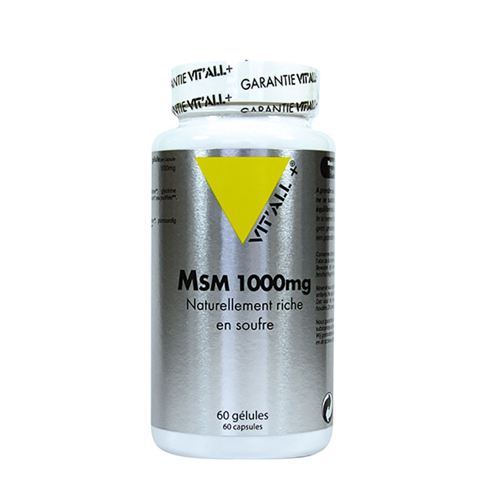 Vit'All+ MSM 1000 mg 60 capsules