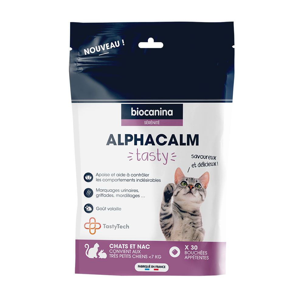 Biocanina Serenity Alphacalm Tasty Cat x30 Bites of food