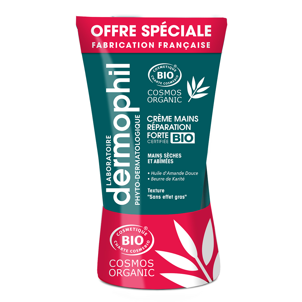 Dermophil Indien Intense Bioes Hand Creams Repairing Forte 2x75ml