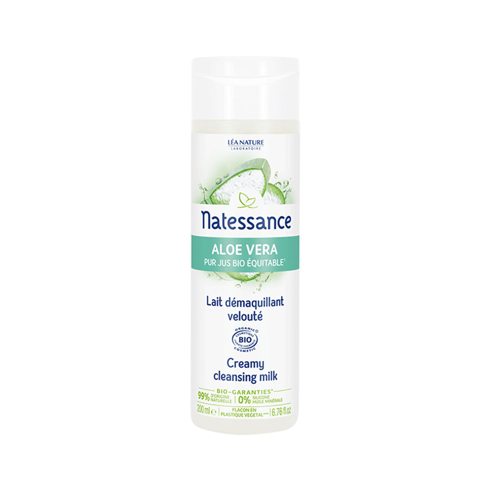 Natessance Velvety organic cleansing milk 200 ml