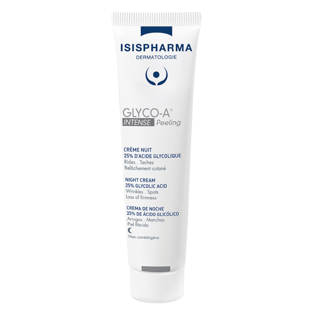 Isispharma Glyco-A Intensive overnight peel cream with 25% glycolic acid 30 ml