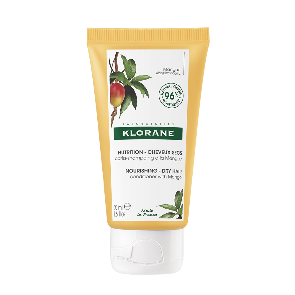 Klorane Mango Nourishing Balm With Mango Butter Cheveux Secs 50ml