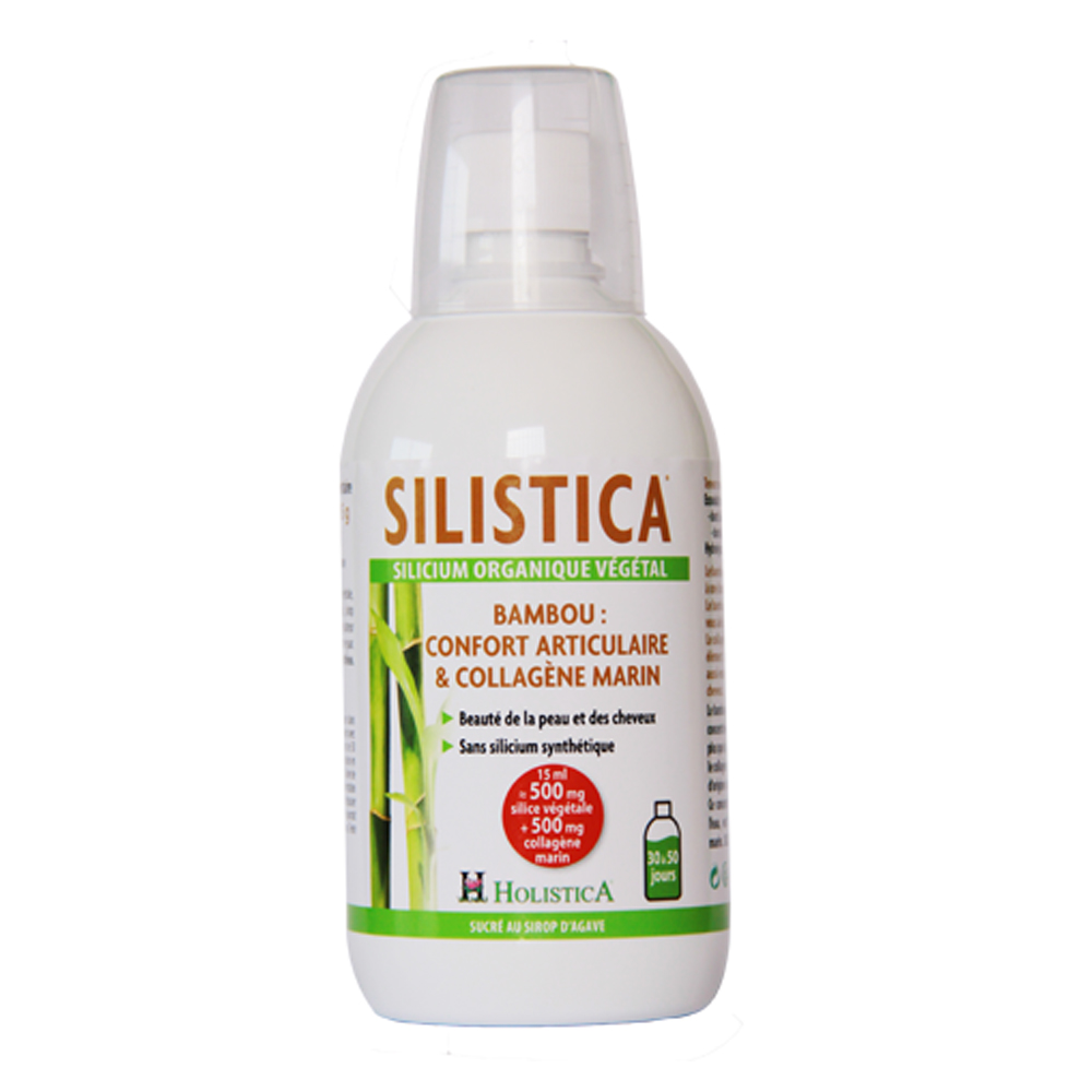 Holistica Bamboo Silica and Marine Collagen 500 ml