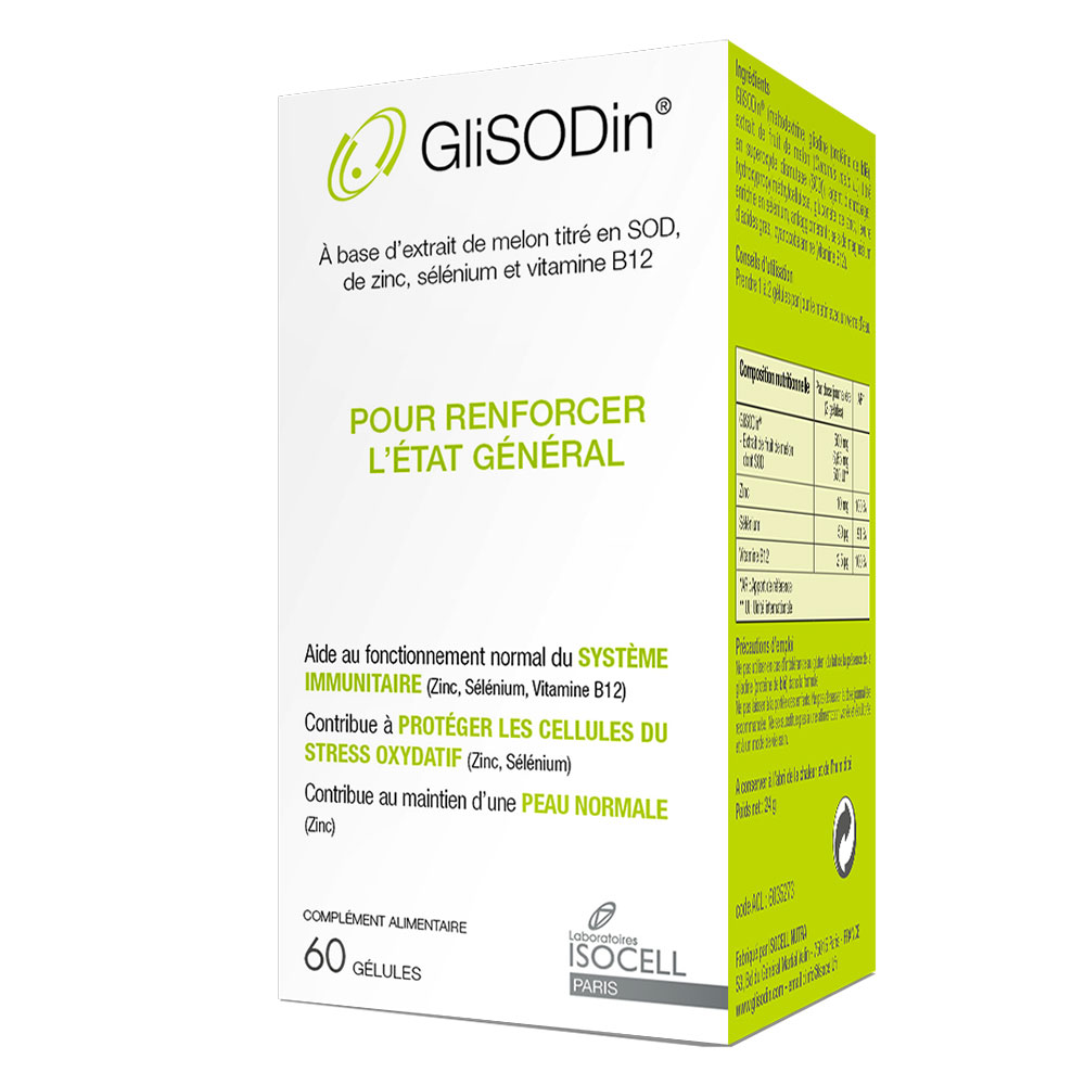 Isocell Glisodin General status 60 capsules