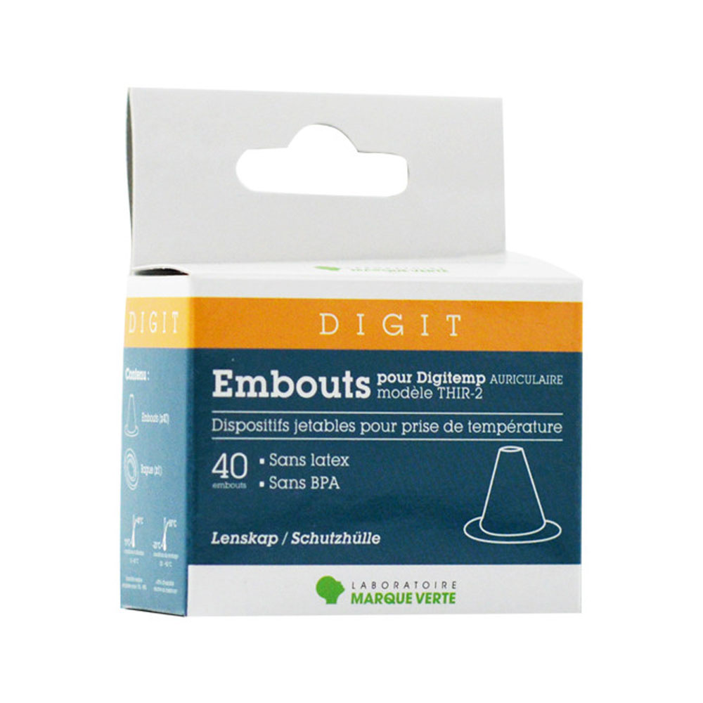 Digit Tips for digitemp ear thermometers x40