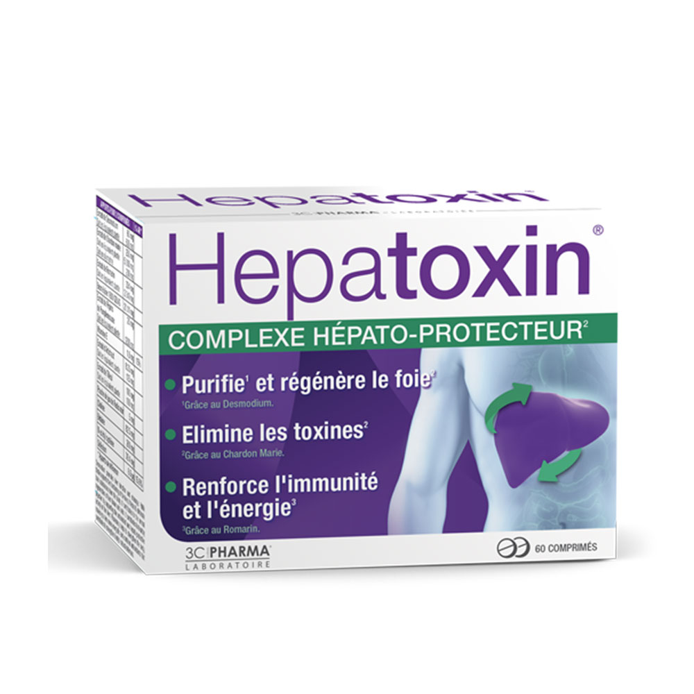 3C Pharma Hepatoxin® 60 tablets