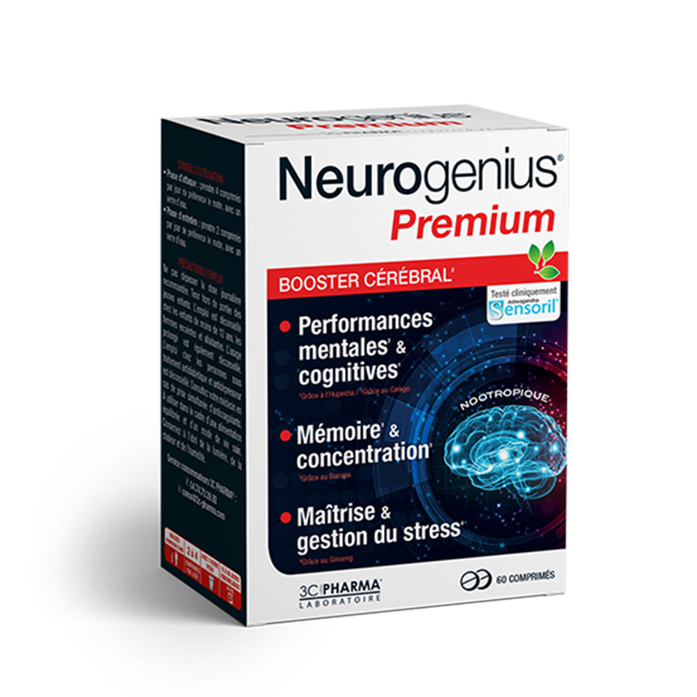 3C Pharma Neurogenius Premium 60 tablets