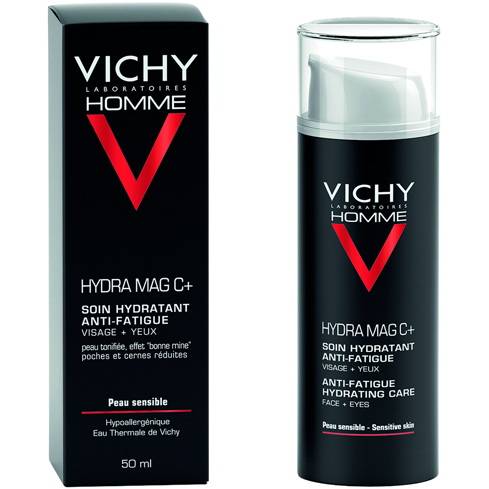 Vichy Man Hydramag anti-fatigue moisturising care Sensitive skin 50 ml