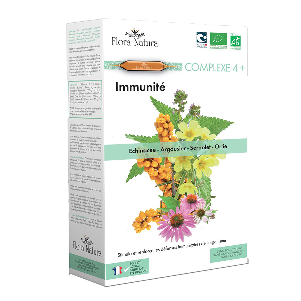 Flora Natura Immunity Bioes Complex 4+ 20 ampulas