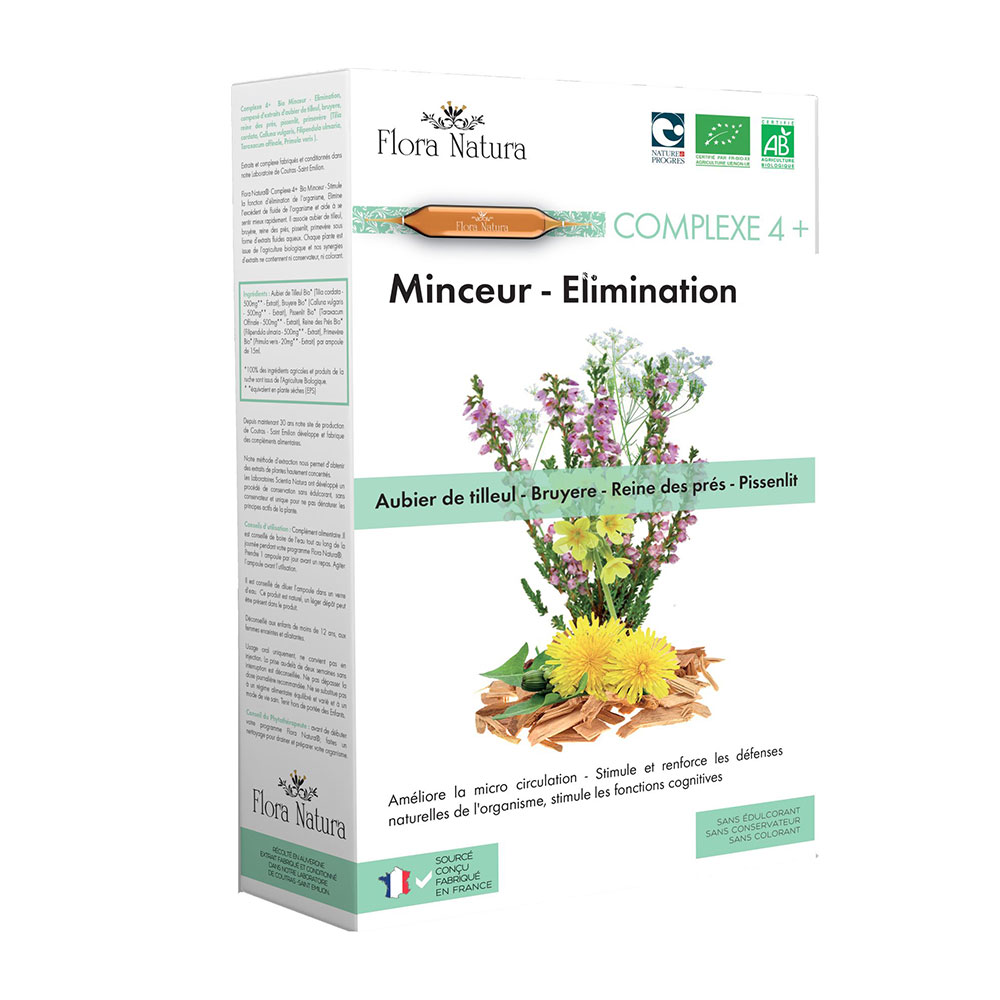 Flora Natura Organic Slimming Complex 4+ 20 ampulas