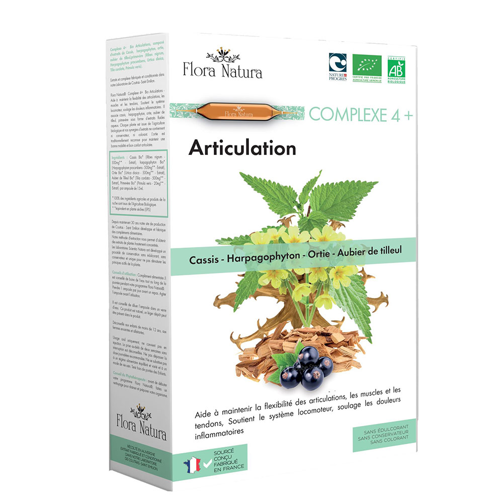 Flora Natura Bioes Articulation Complex 4+ 20 ampulas