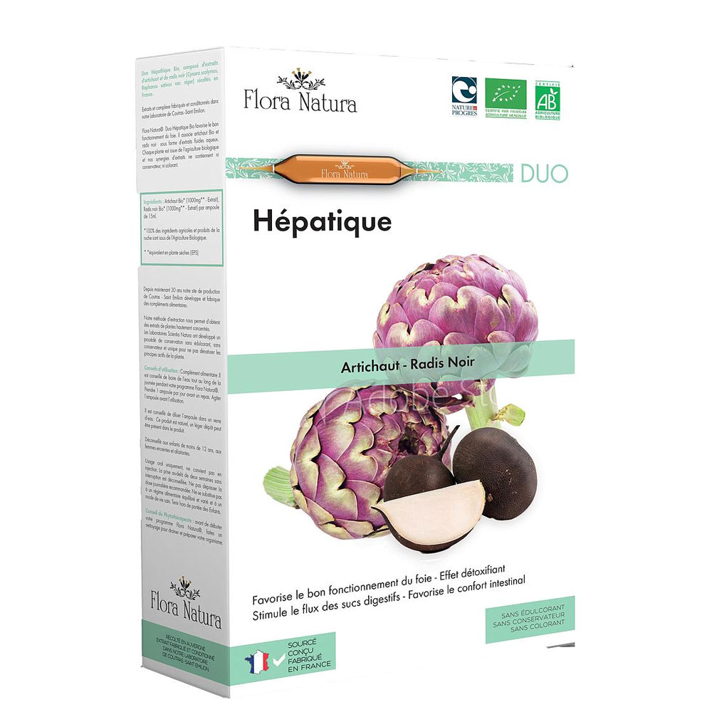 Flora Natura Hepatic 20 ampulas