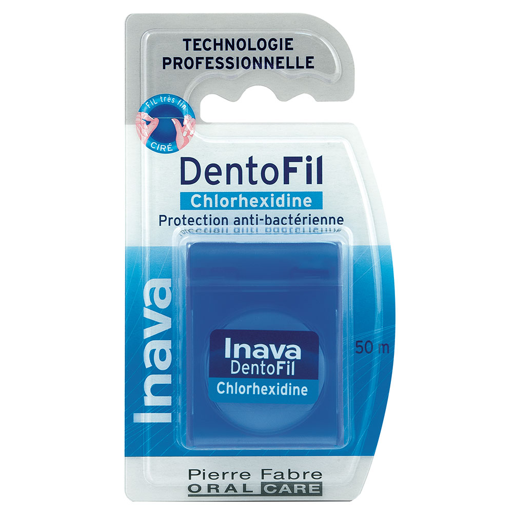Inava Dentofil Dental Floss Chlorhexidin 50m