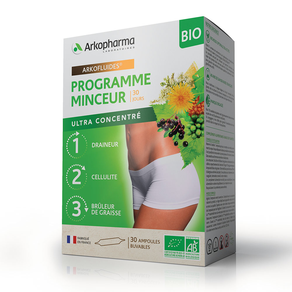 Arkopharma Arkofluides Arkofluide Slimming Programmme 3x10 Phials