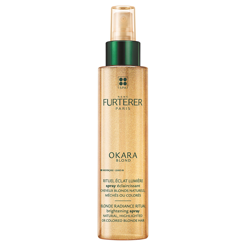 René Furterer Okara No-Rinse Lightening Spray Natural Blonde, Dyed or Coloured Hair 150ml