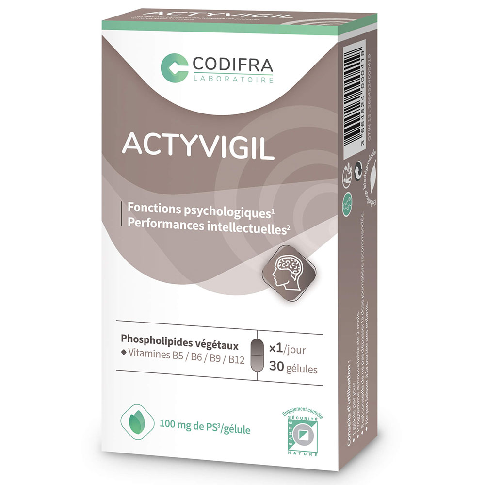 Codifra Actyvigil 30 Capsules