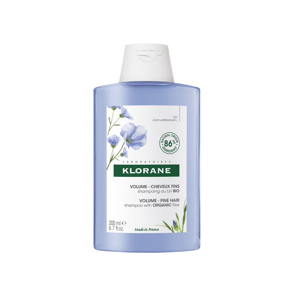 Klorane Flax Volumea Fine Hair Shampoo Bio 200ml