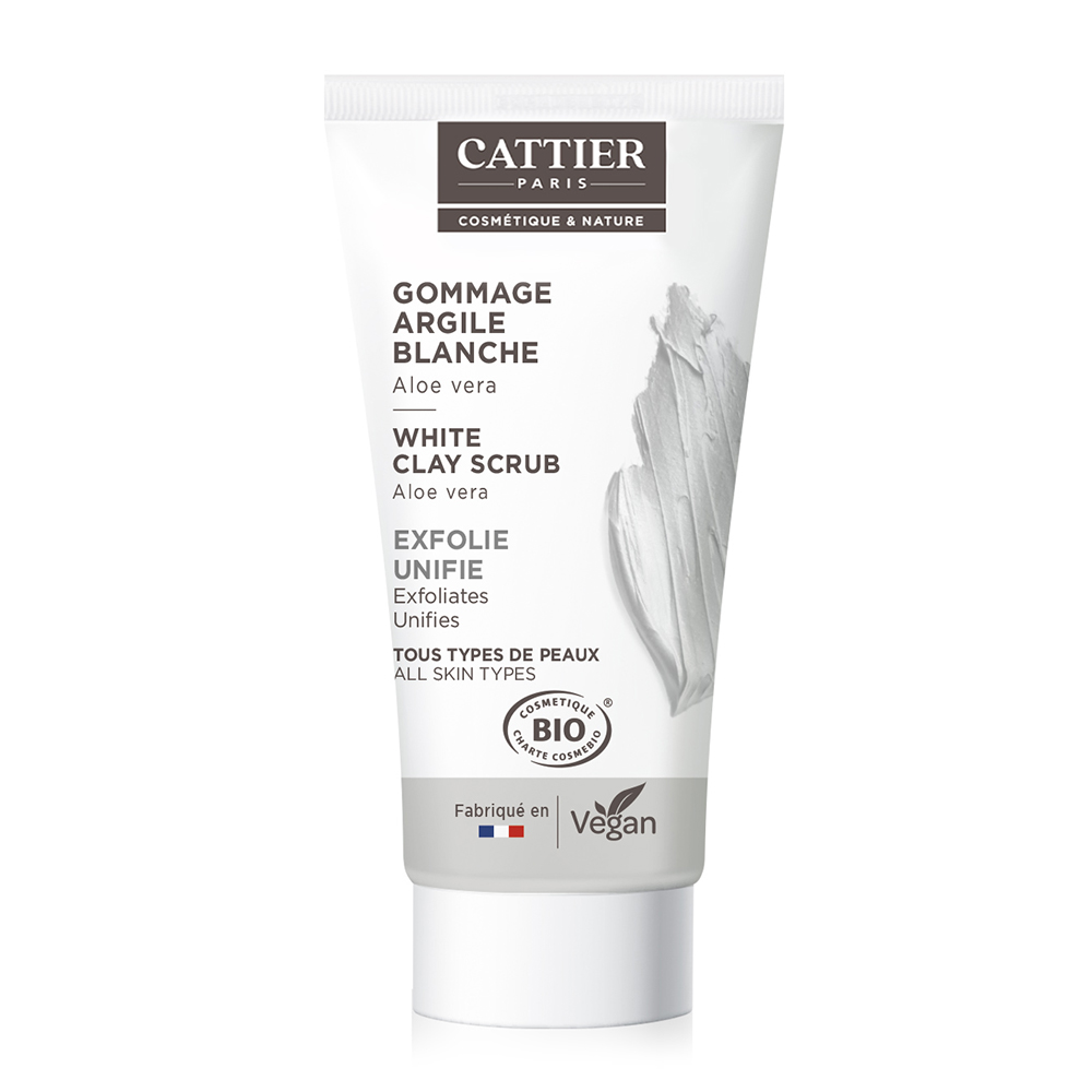 Cattier White Clay Mini Scrub 30ml