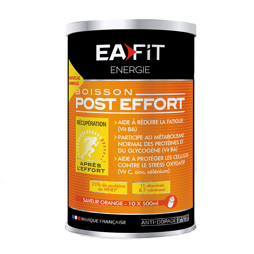 Eafit Inergy Post-effort Drink Orange Flavour 457g