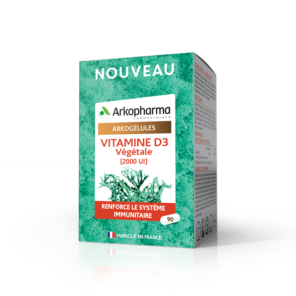 Arkopharma Arkocapsules Vitamin D3 plant-based 90 capsules