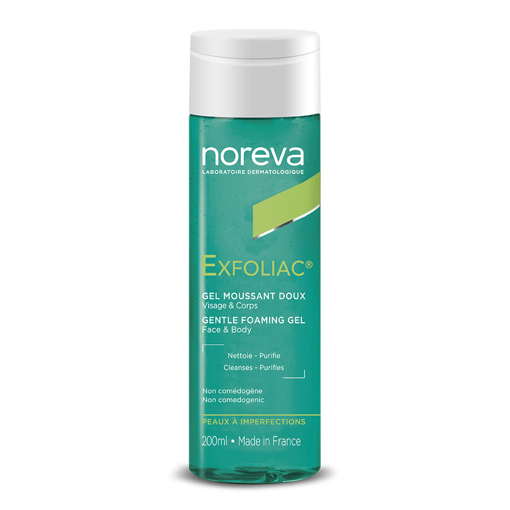 Noreva Exfoliac Gentle Foaming Gel Face & Body 200ml