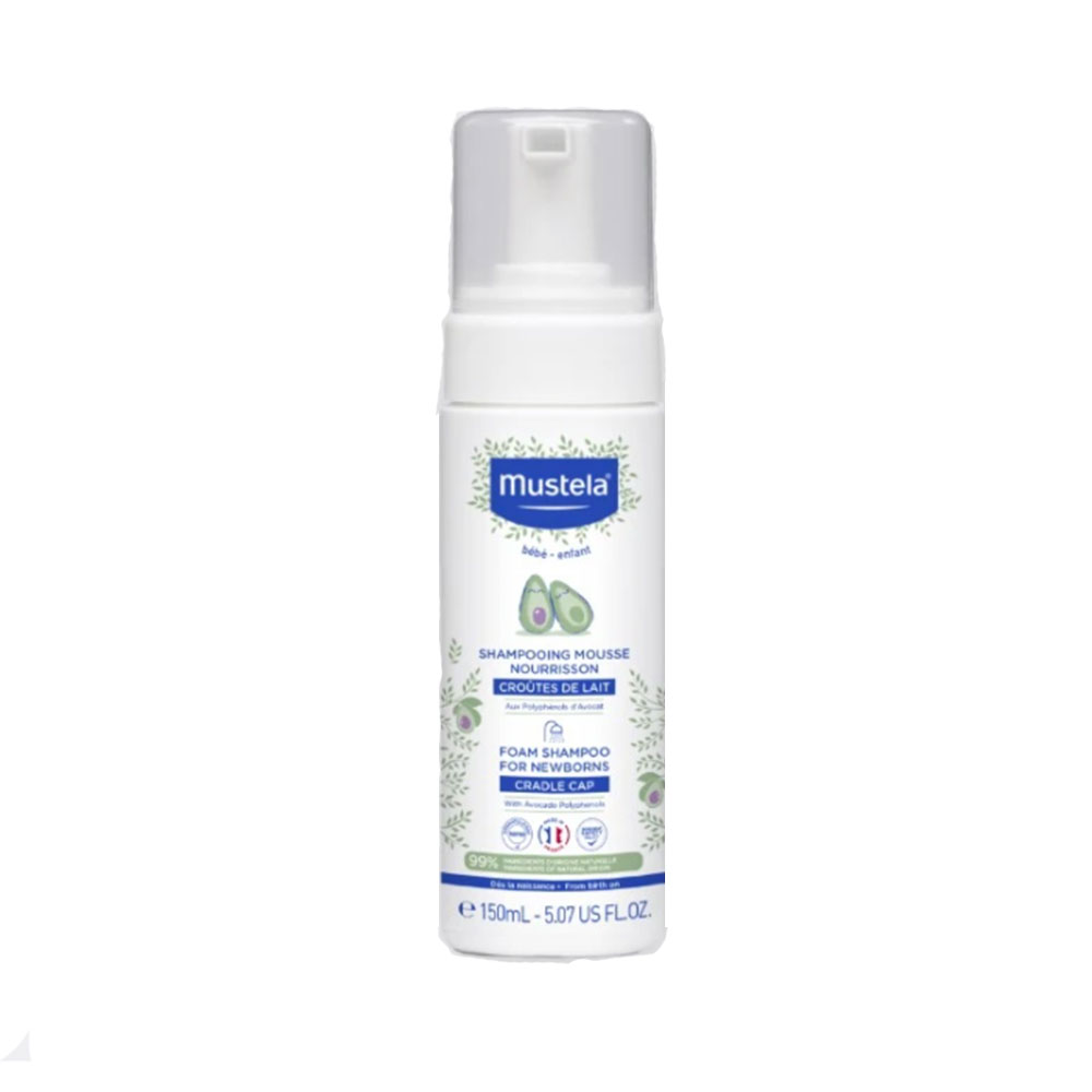 Mustela Bebe Foam Shampoo For Newborns 150ml