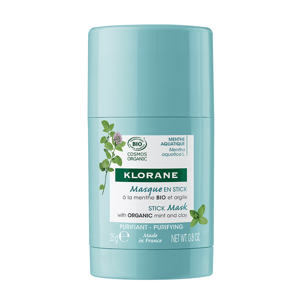 Klorane Aquatic Mint Stick Mask Bio 25g